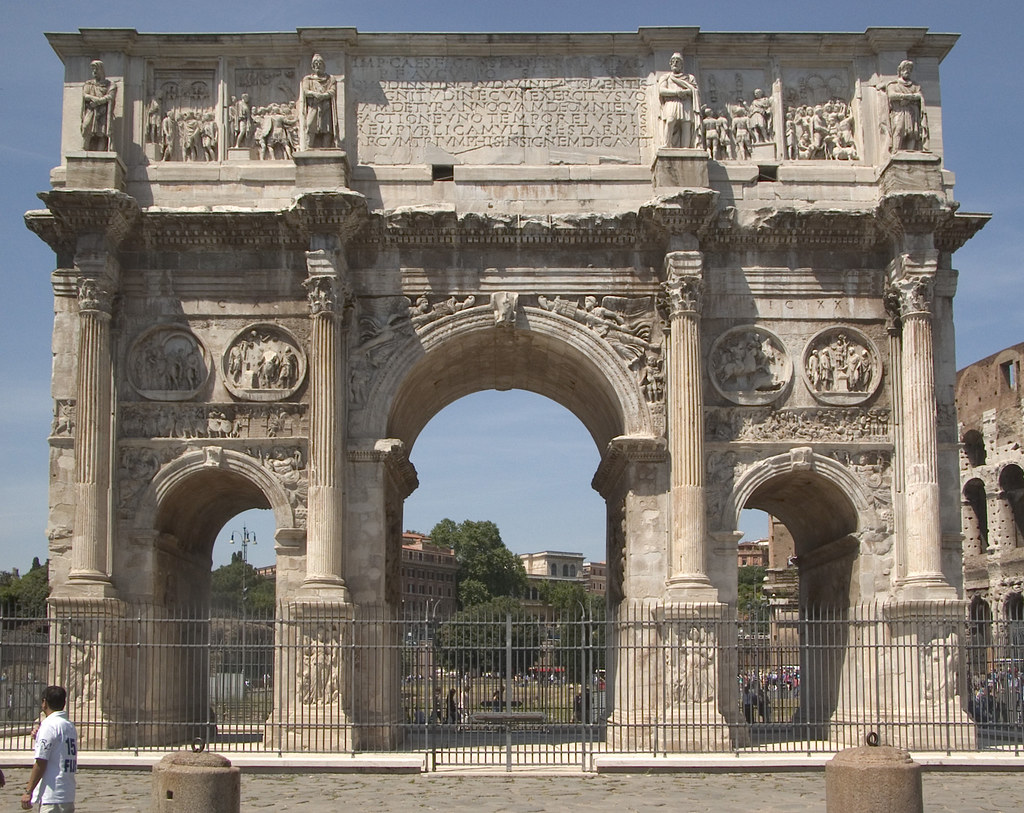 Arch of Constantine Arch Of Constantine, Rome, 315 C.E. ce… Flickr