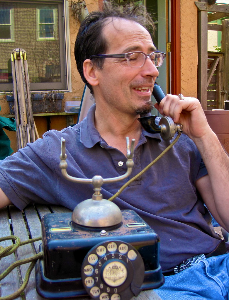 Jim Reed restores 1943 telephone HOW OLD WOULD YOU SAY THI… Flickr