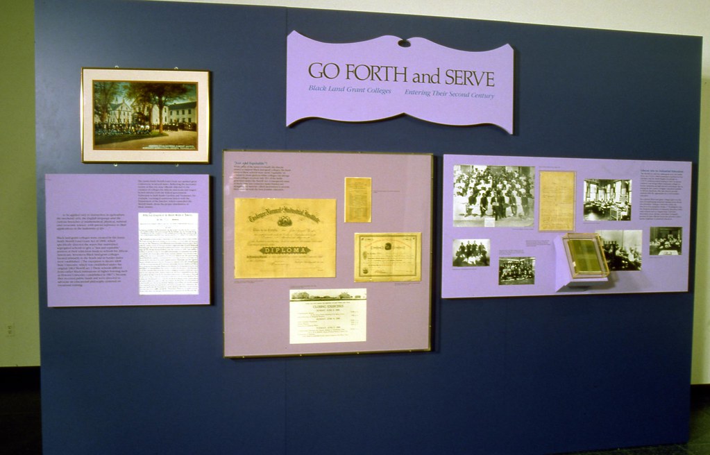 Go Forth and Serve Black Land Grant Colleges exhibit inst… Flickr