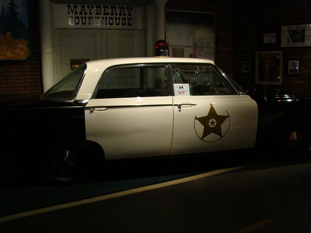 Mayberry police car used int he Andy Griffin Show Glenn Abare Flickr
