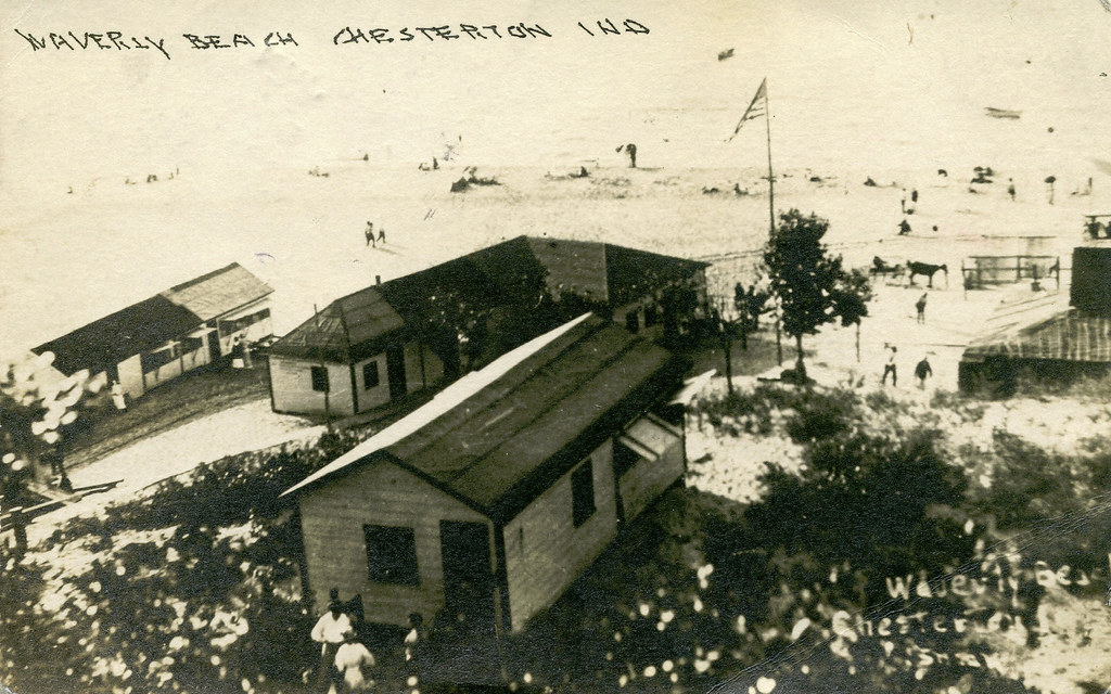 Waverly Beach, circa 1920 Chesterton, Indiana WAVERLY BE… Flickr