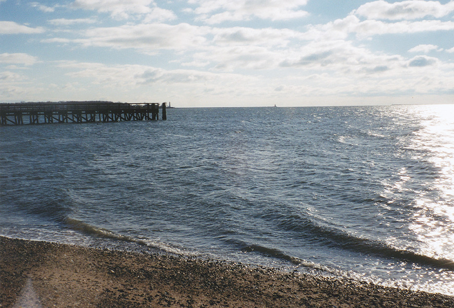 6251 Long Island Sound at New Haven, CT View from Fort