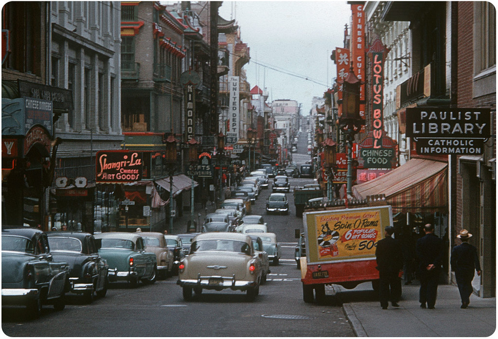 Chinatown San Francisco — Early 50s (closeup) Pastelcolo… Flickr