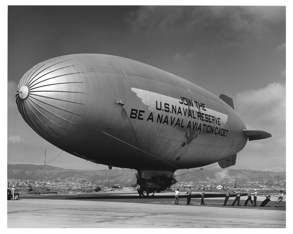 K Class Patrol Blimp edited Robert Sullivan Flickr