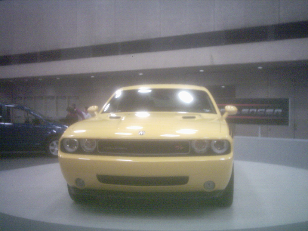 yellow muscle car at the Dallas Car Show Sunplus Robert Nunnally