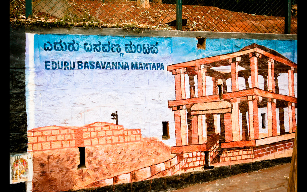 The story behind murals on walls Bangalore Shot Gandhi… Flickr