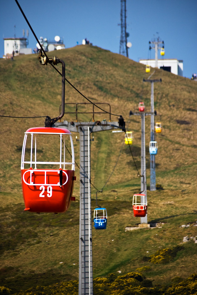 Cable car, Great Orme, Llandudno 18/04/10 Recently took my… Flickr