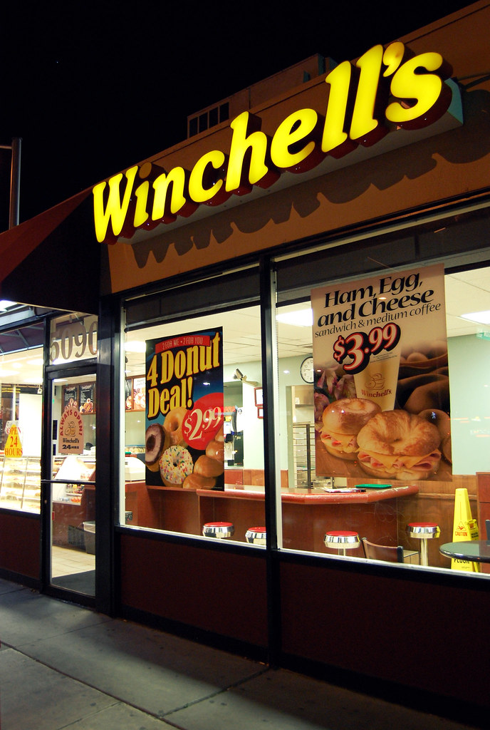 Winchell's Donut Nick Leonard Flickr