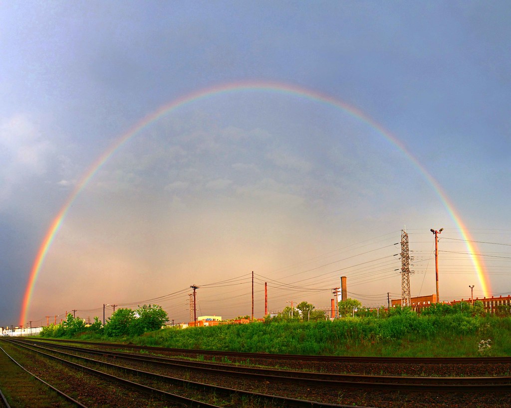 rainbow in St. Louis, missouri 5/26/2010 Dave Carriel Flickr