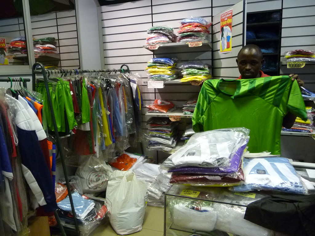 Nairobi Sports House where I was looking for football