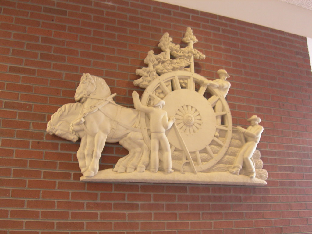 Flagstaff Arizona Post Office Relief New Deal bas relief e… Flickr
