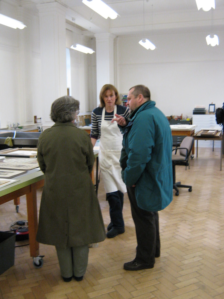 Conservation Studio Tour Birmingham Museum and Art Gallery Flickr