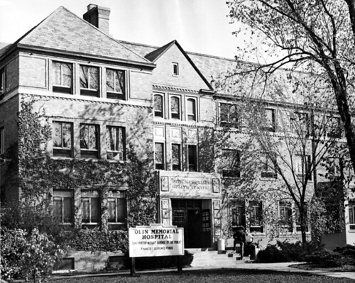 Olin Health Center, circa 1940 The photograph shows the co… Flickr