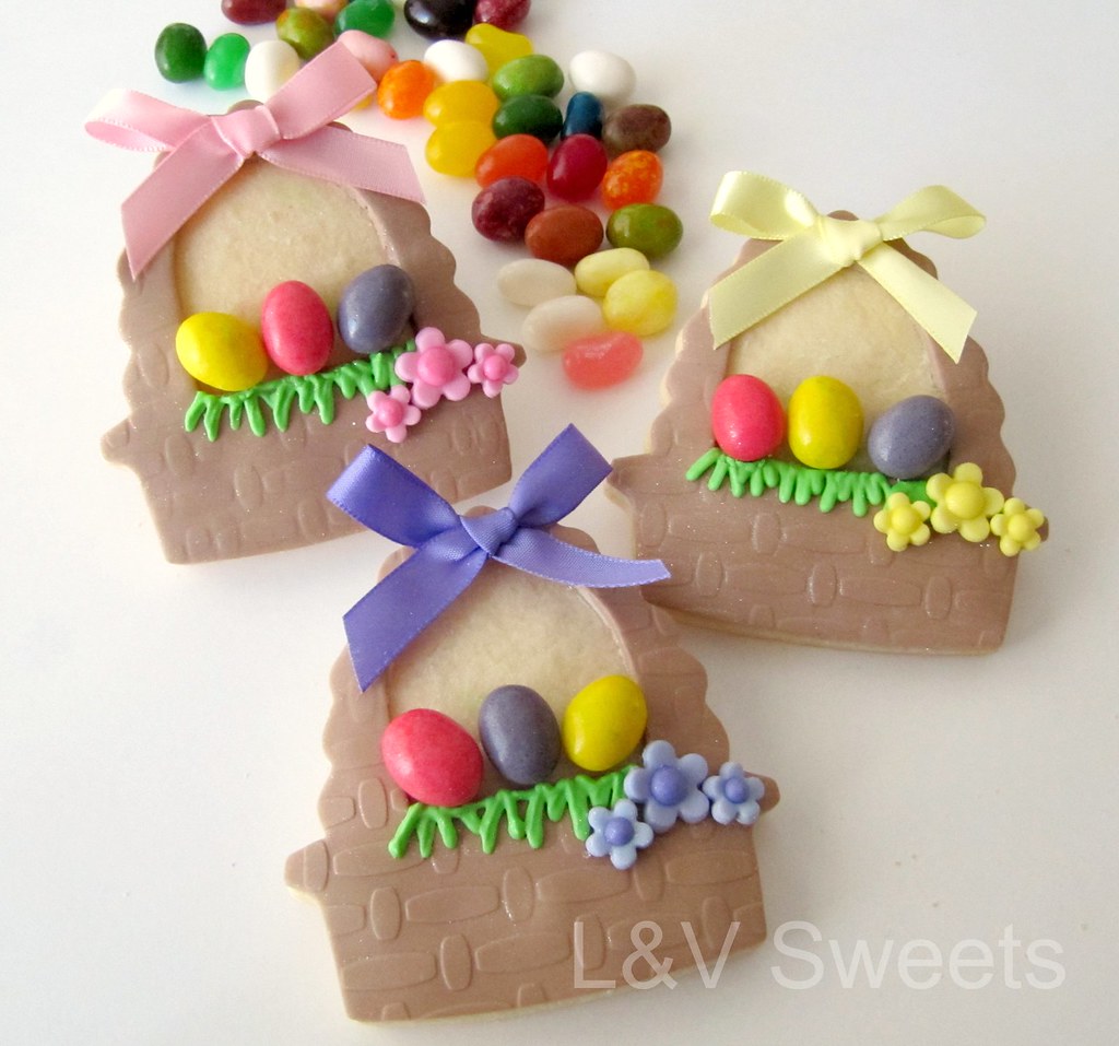 Easter Basket cookie A festive and unique sweet treat for … Flickr