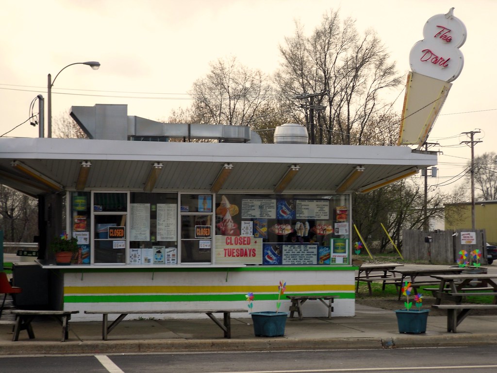 Ice cream stand Hebron, IL. Cragin Spring Flickr