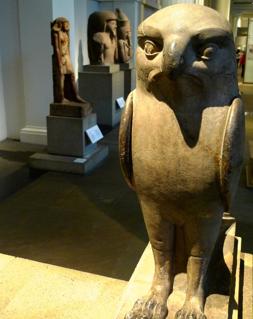 Ancient Egyptian Owl Sculpture at the British Museum Flickr