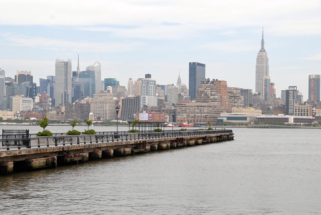 Hoboken, NJ Waterfront 13th Street Pier, Hoboken NJ Midt… Flickr