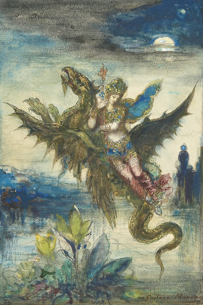 Gustave Moreau (French, 18261898), "Dream of the Orient o… Flickr
