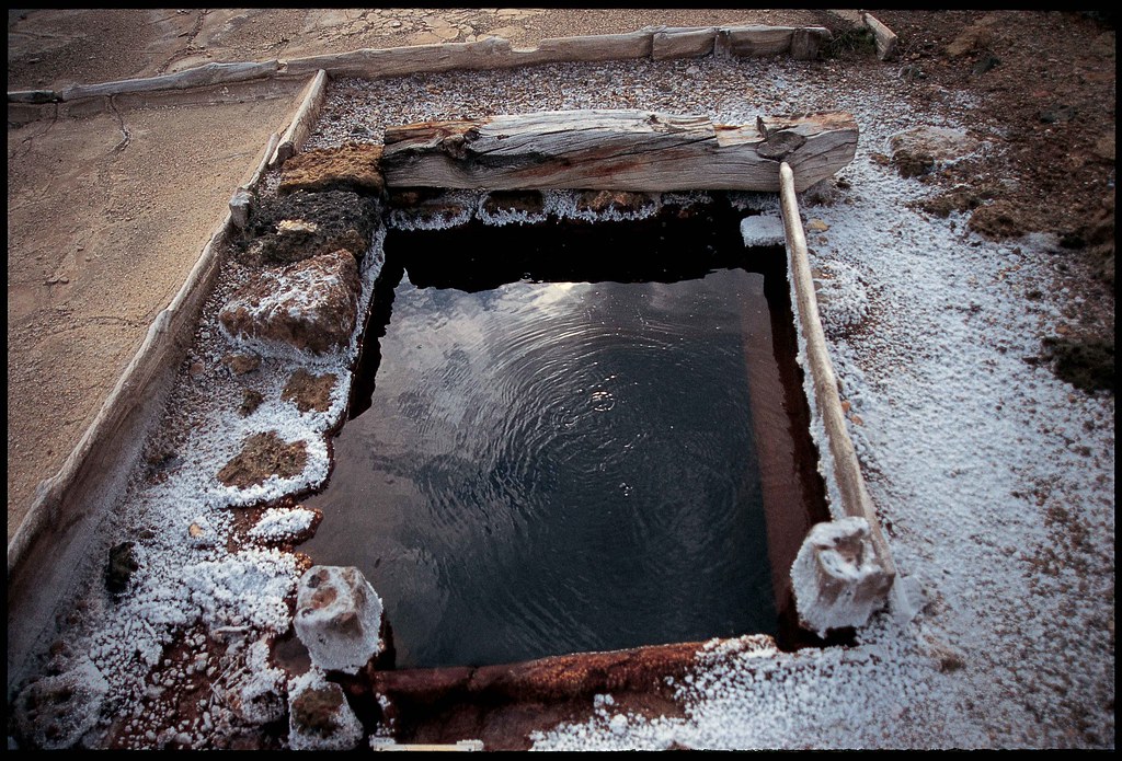 Brine spring Nature gives us the hypersaline water (brine)… Flickr