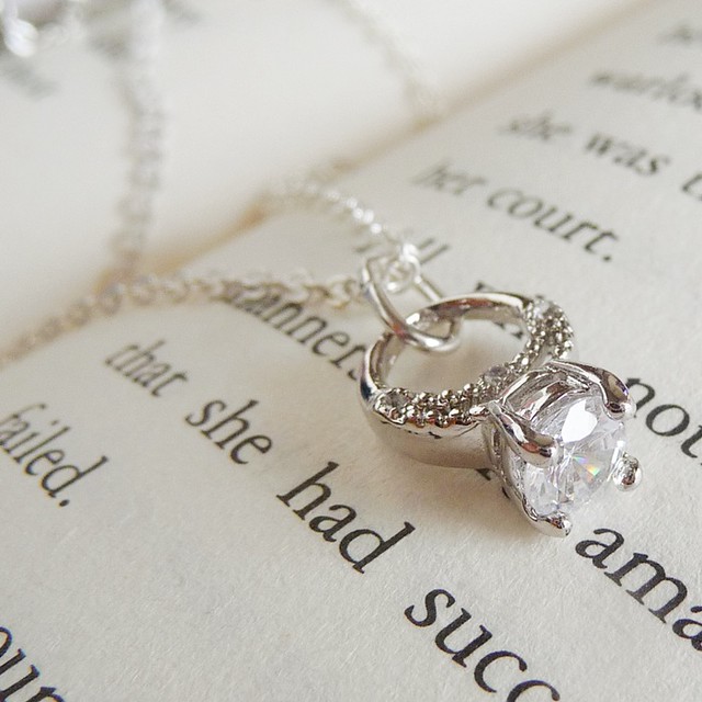 promise ring necklace Handmade by littlesev. A symbol of l… Flickr