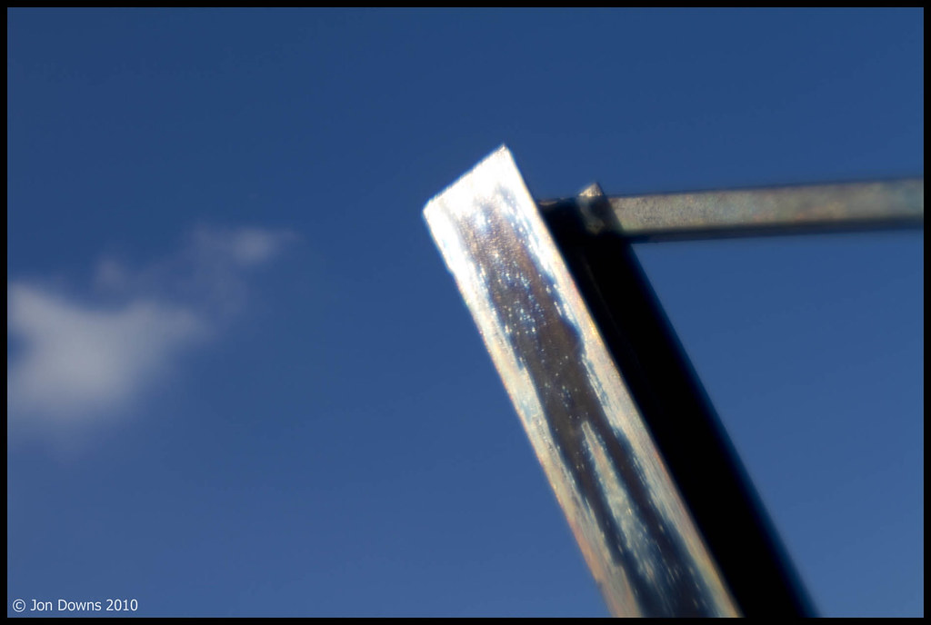 metal, blue sky and cloud 2 View Large On Black View Larg… Flickr