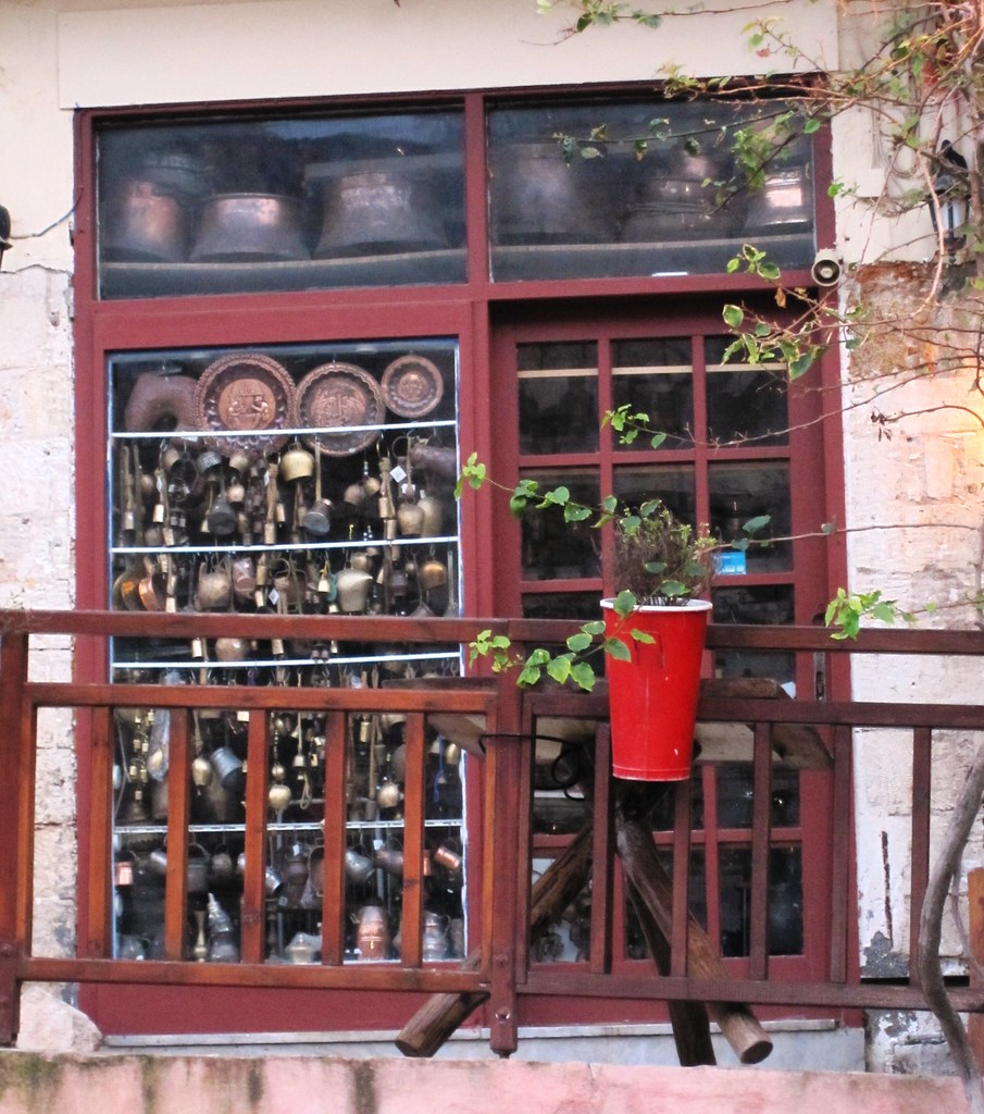Copper Shop Closeup, Chania, Crete David & Bonnie Flickr