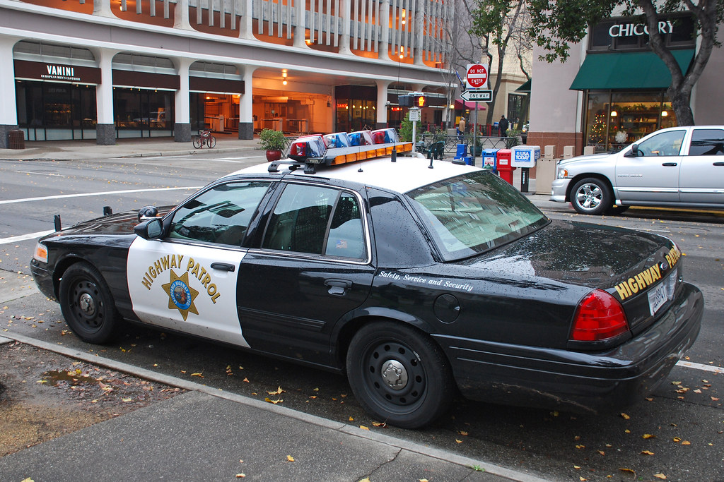 CHP Crown Vic California Highway Patrol in Sacramento