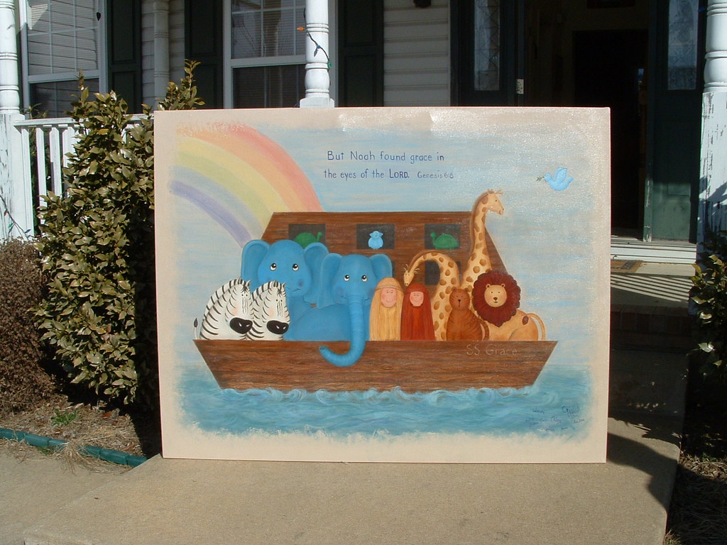 Church Nursery Mural A Mural for the Church Nursery! Janice Ann