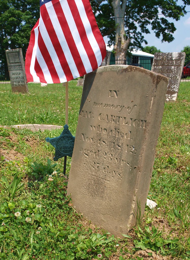 Old Grave Stone Concord Church Cemetery Chillicothe, Ohio
