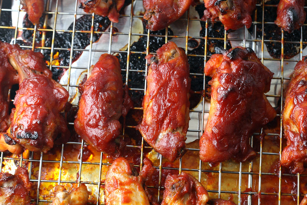 bourbon glazed wings recipeBrownie for dinner browniesfordinner Flickr