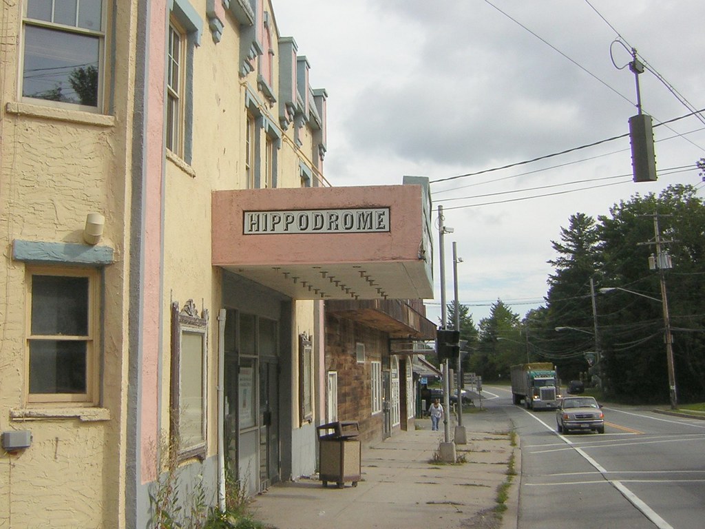 Hippodrome Theatre Loch Sheldrake, NY Side view of theatr… Flickr