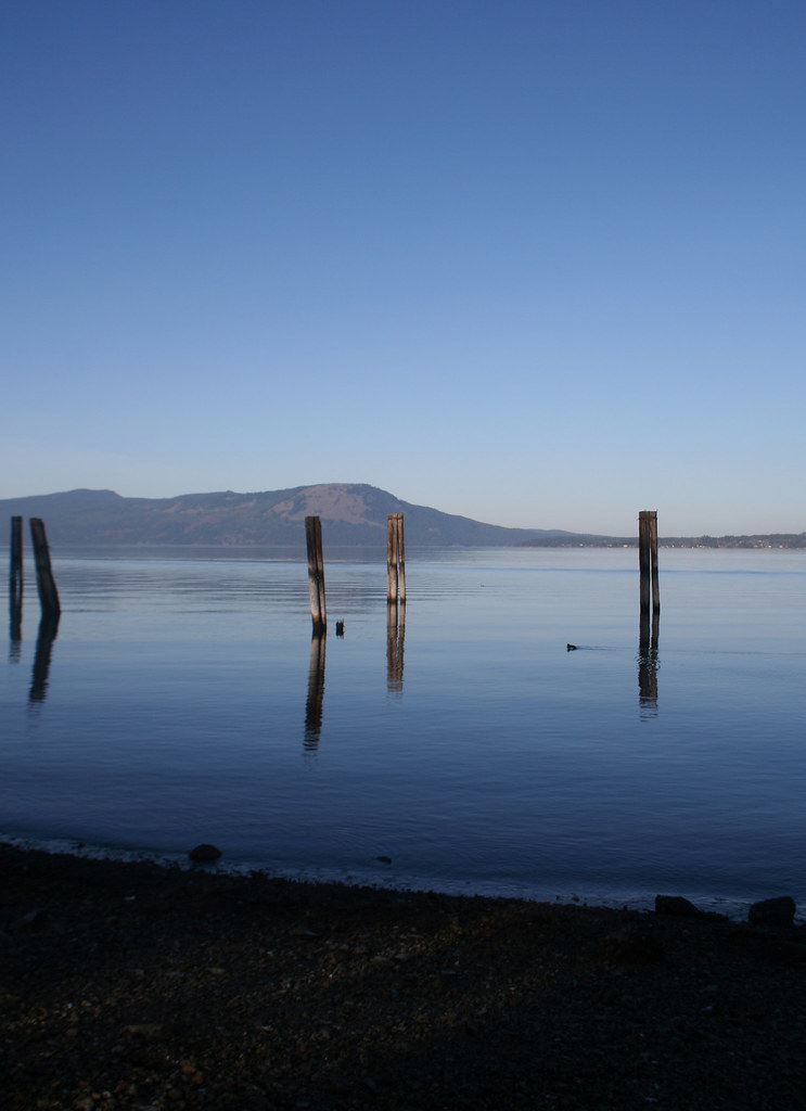 pylons at Mill Bay, B.C. Mill Bay is about 46 Kilometres n… Flickr