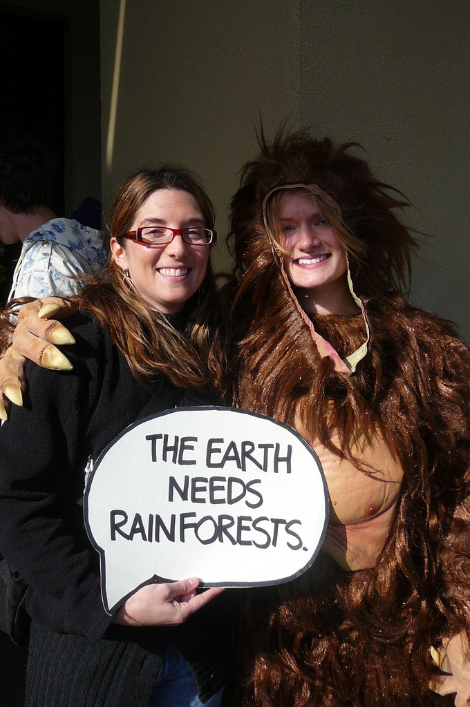 Cheerios Palm Oil Week of Action Orangutan in San Francisc… Flickr