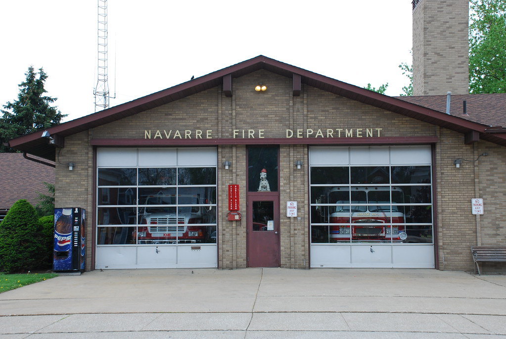 Navarre FD Fire station in Navarre, Ohio. So Cal Metro Flickr