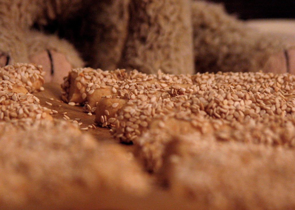 Day 343 Breadsticks Homemade sesame breadsticks fresh out… Flickr