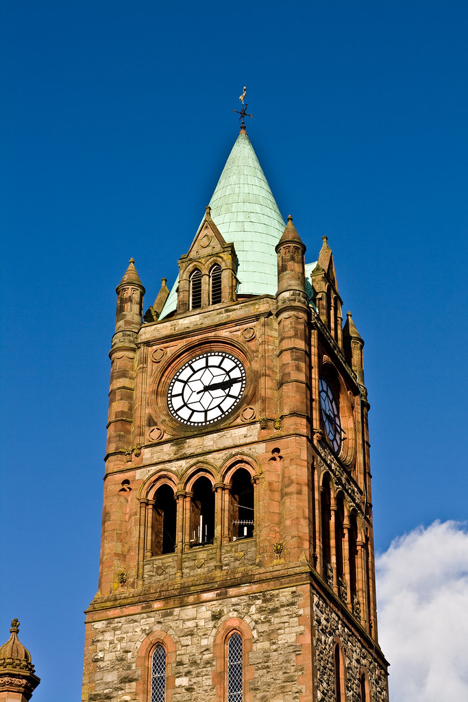 Guild Hall clock tower John Kealy Flickr