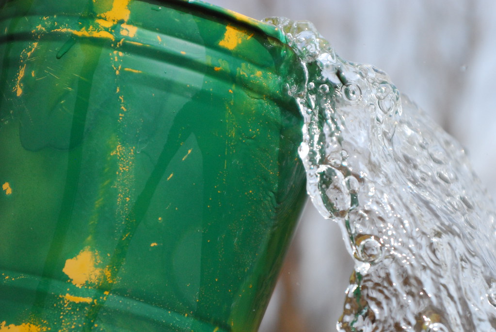 Overflowing Water Bucket