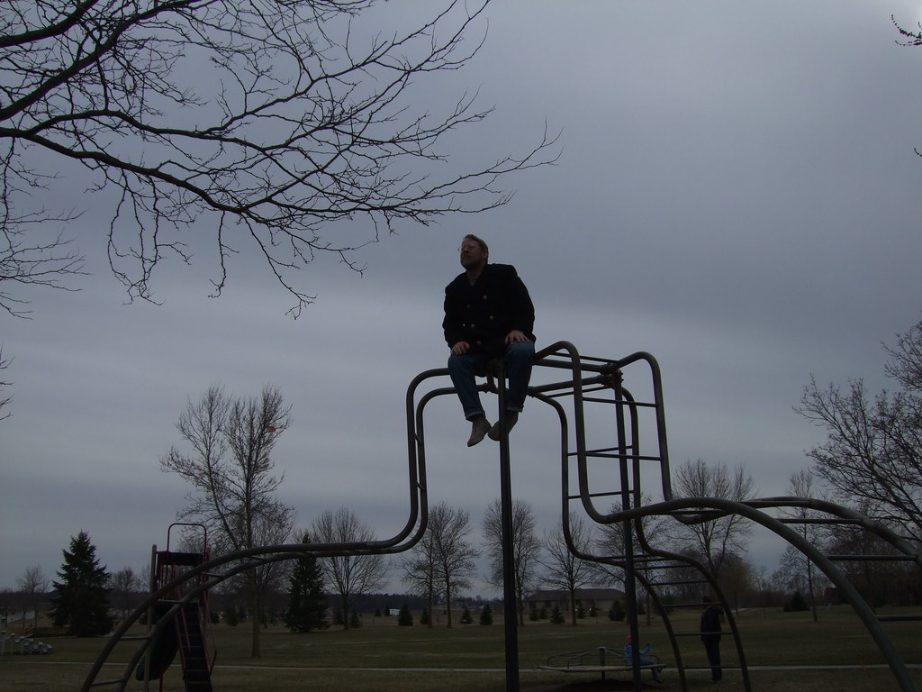 Kiwanis Park, New Holstein WI Nels atop climber Nels Olsen Flickr
