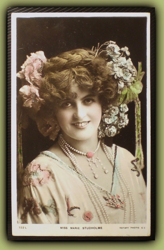 Miss Marie Studholme 1905 Marie Studholme. Edwardian actre… Flickr