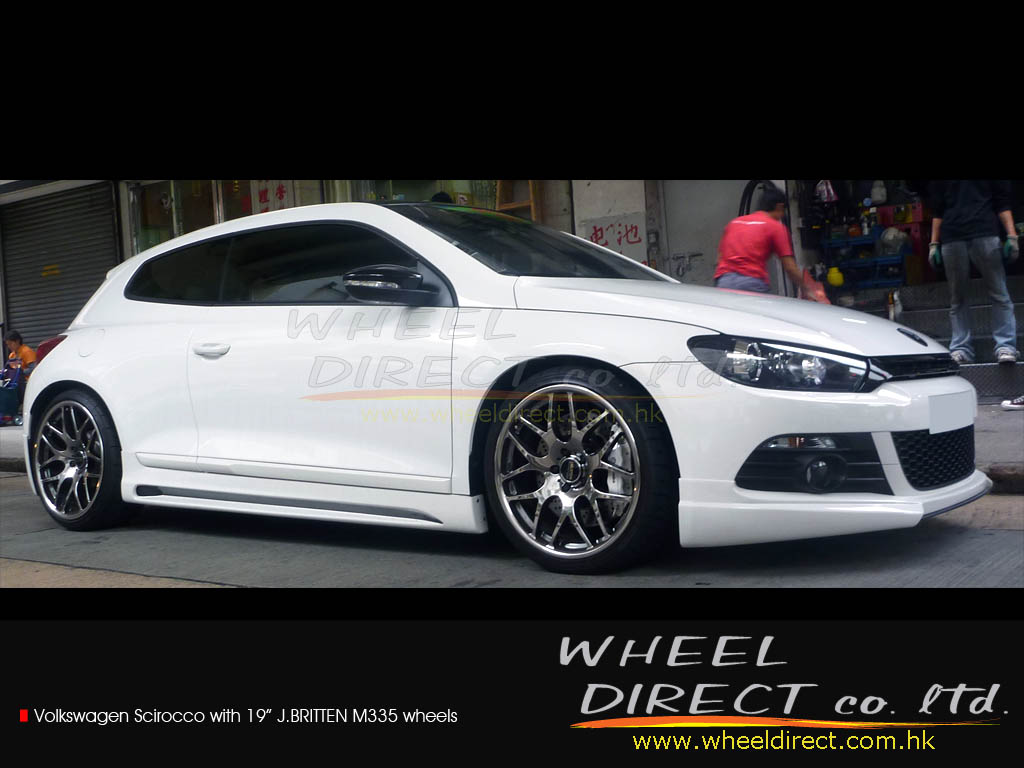 VW Scirocco with 19" J.BRITTEN M335 wheels Wheel Direct Flickr