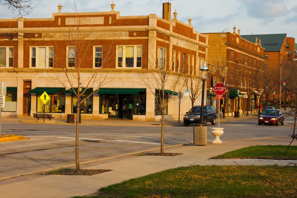 IMG_4112 Uptown Scene Park Ridge, Illinois Charles Edward Miller Flickr