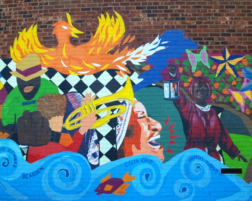 AfricanAmerican Mural, Harlem, New York City Celia Cruz a… Flickr