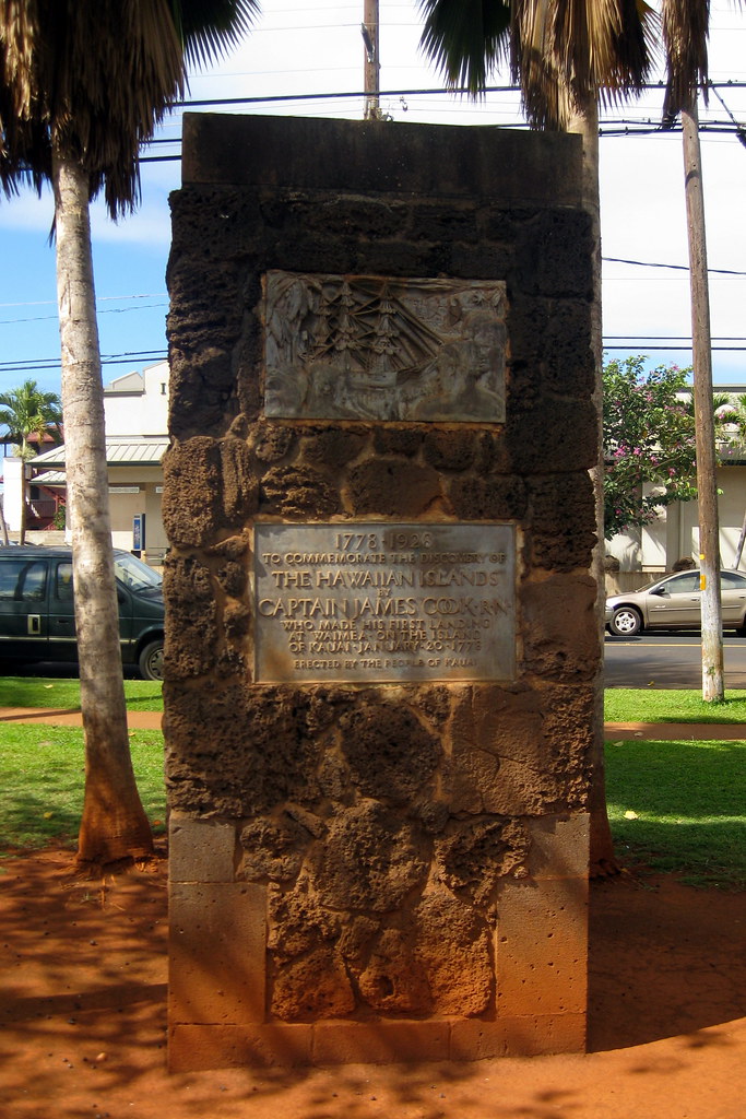 Kaua'i Waimea Captain Cook Commemorative Monument a photo on