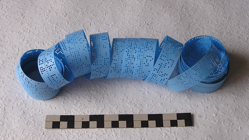 Punch tape Rostislav Lisovy Flickr