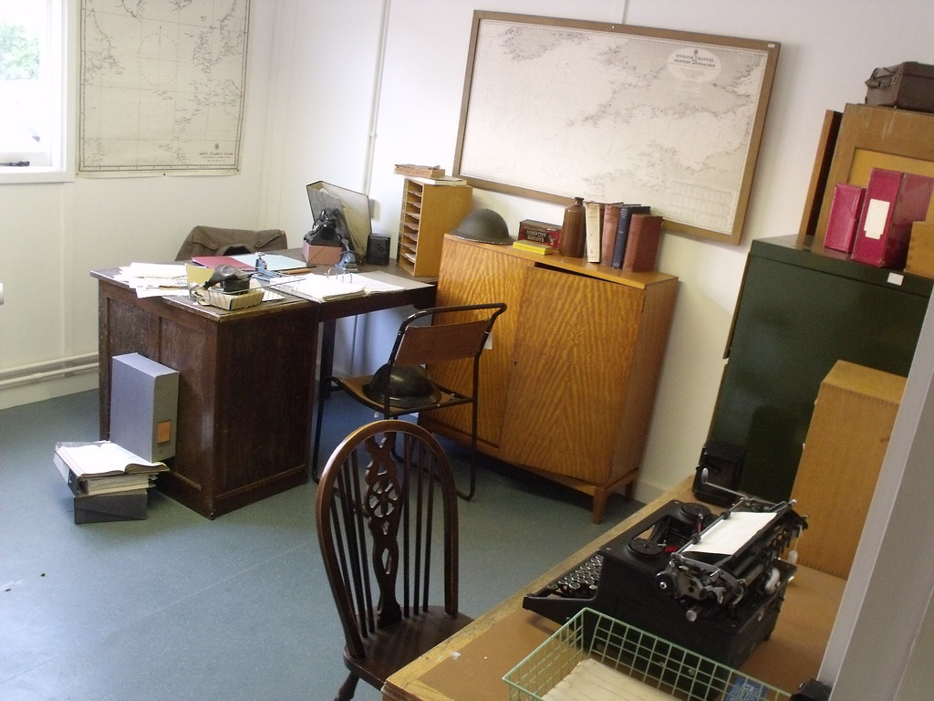 Bletchley Park Hut 8 1940s office during the war Flickr