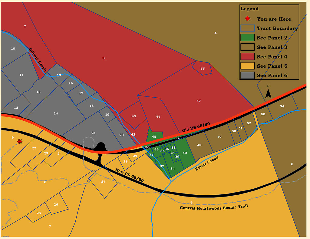 Golden Pond Overlook Map from Panel 1 Signs completed 9/13… Flickr