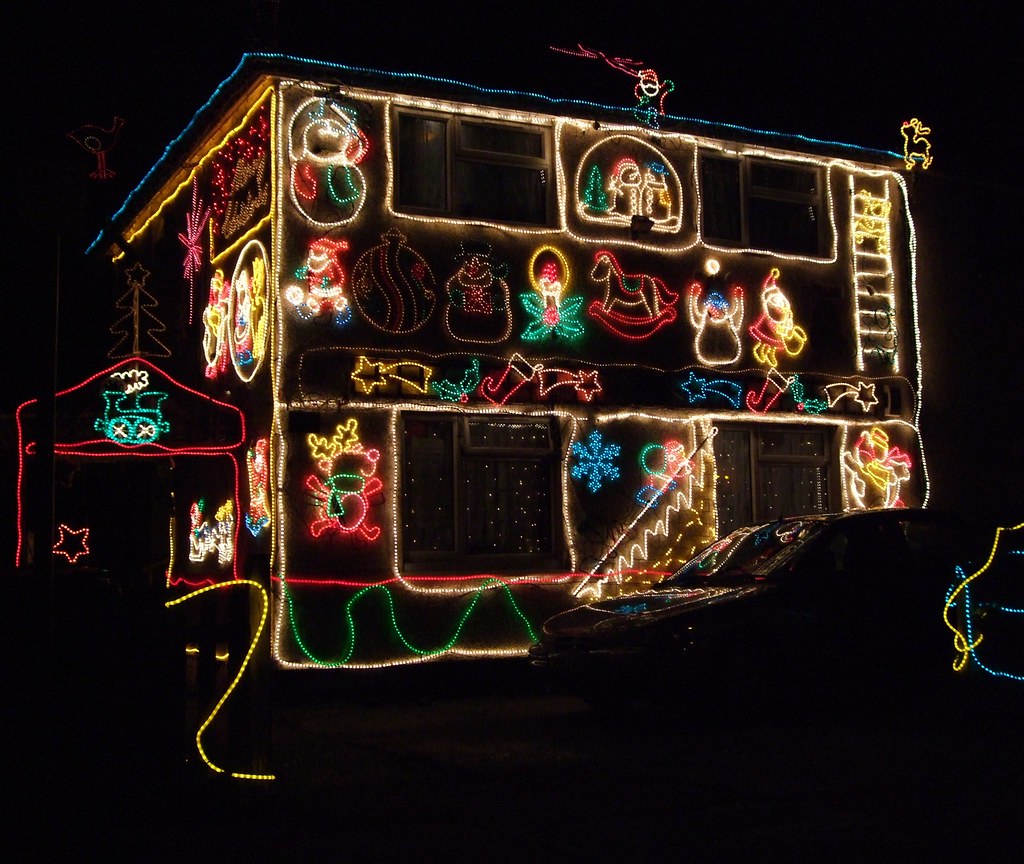 Chelmsford, Kings Road Christmas House Lights 2009 Flickr