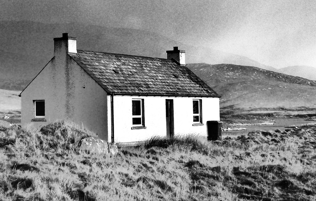 South Uist House Locheynort, South Uist DonaldUist Flickr