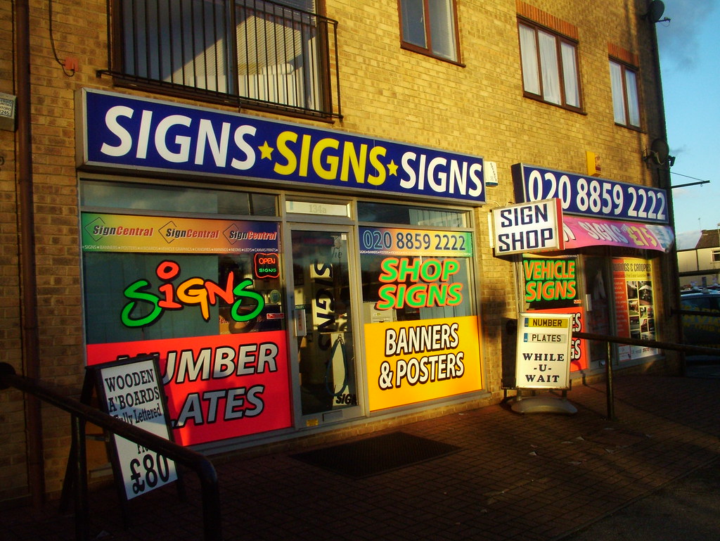 Sign Shop Signs kenjonbro Flickr