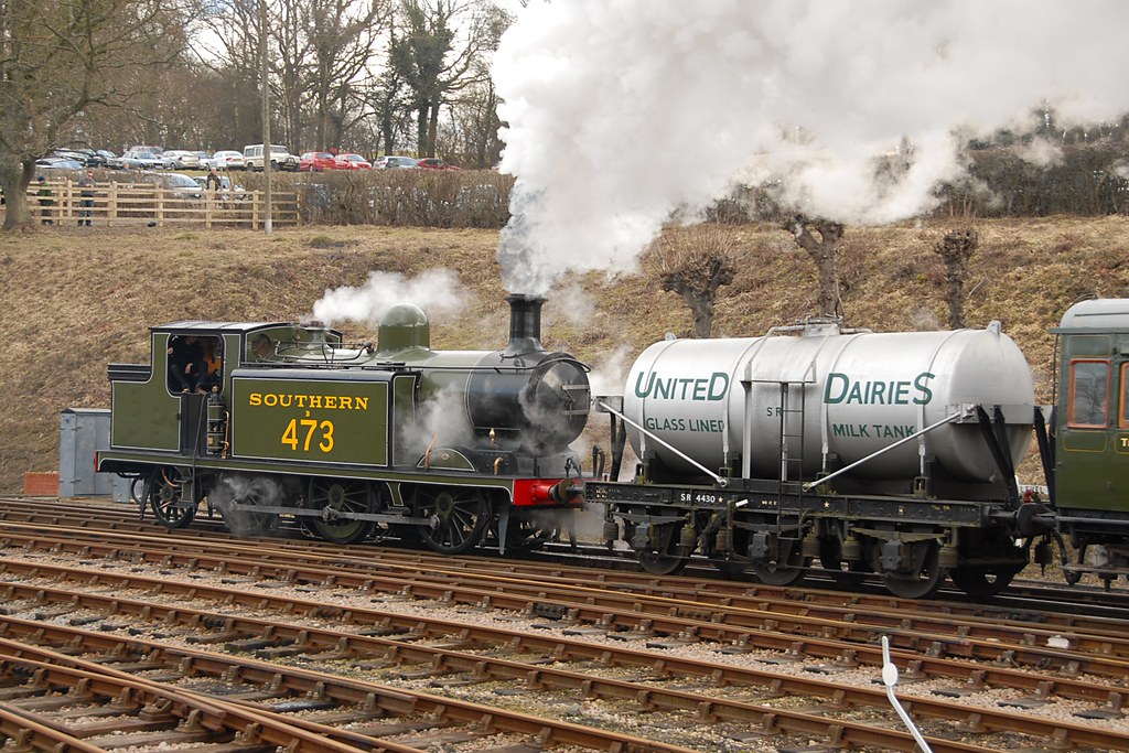 B473 'BIRCH GROVE' SOUTHERN E4 CLASS Horsted Keynes. Blueb… Flickr